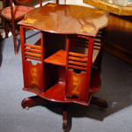 ART NOUVEAU REVOLVING TABLE