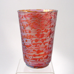 RED LOETZ VASE