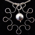 SIVER PENDANT AND CHAIN