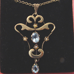 ART NOUVEAU PENDANT