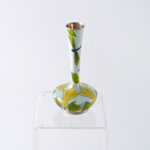 CHILD & CHILD SILVER AND ENAMEL VASE