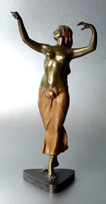ART DECO BRONZE FIGURE BY MORIN